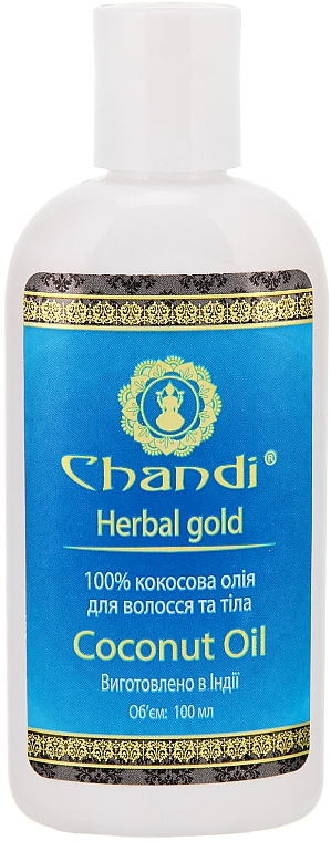 Kokosnussöl für Haar und Körper - Chandi Coconut Oil  — Bild N1
