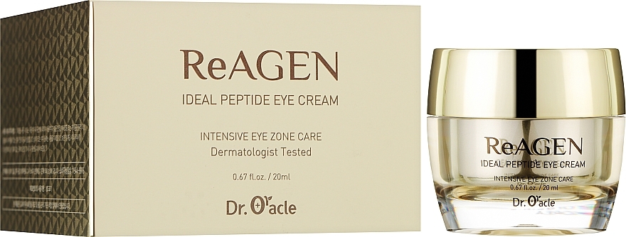 Augencreme mit Peptiden - Dr. Oracle ReAGEN Ideal Peptide Eye Cream  — Bild N2