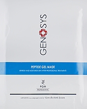 Beruhigende und feuchtigkeitsspende Hydrogel-Maske mit Peptiden - Genosys Pepetide Gel Mask Kit — Bild N1