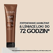 Glättende Creme für krauses und widerspenstiges Haar - Redken All Soft Mega Curls Hydramelt — Bild N4