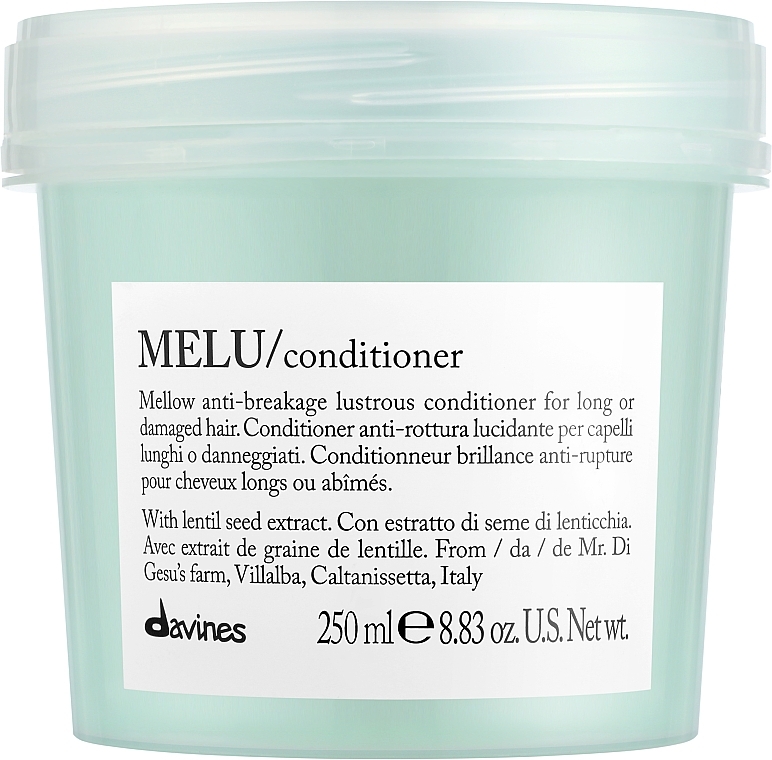 Haarspülung mit Linsensamenextrakt - Davines Essential Haircare Melu Conditioner — Bild N1