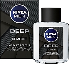 Düfte, Parfümerie und Kosmetik Antibakterielle After Shave Lotion - NIVEA Men Deep Comfort After Shave lotion