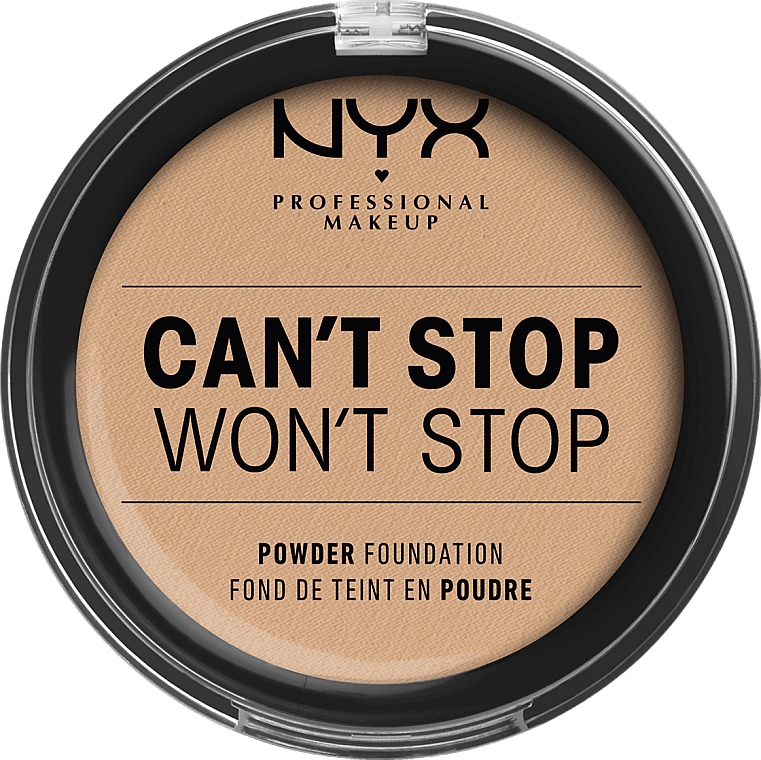 Puder-Foundation - NYX Professional Makeup Can't Stop Won't Stop Powder Foundation