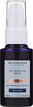 Düfte, Parfümerie und Kosmetik Farbintensivierender Shampoo- und Conditioner-Zusatz in Tropfen für dunkles Haar - The Hair Boss Brunette Corrector