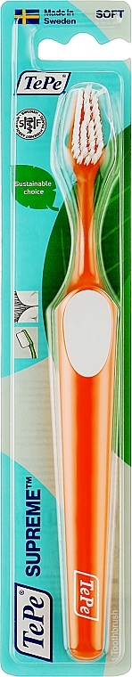 Zahnbürste weich orange - TePe Supreme Toothbrush Soft — Bild N1