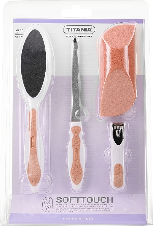 Maniküre- und Pediküre-Set - Titania Softtouch Manicure & Pedicure Set	 — Bild N1