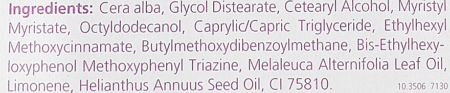 Pflegender Lippenbalsam mit Teebaumöl - Dr. Wild TeboLip Balm Melaleuca Alternifolia (lip/balm/2x4.8g) — Bild N3