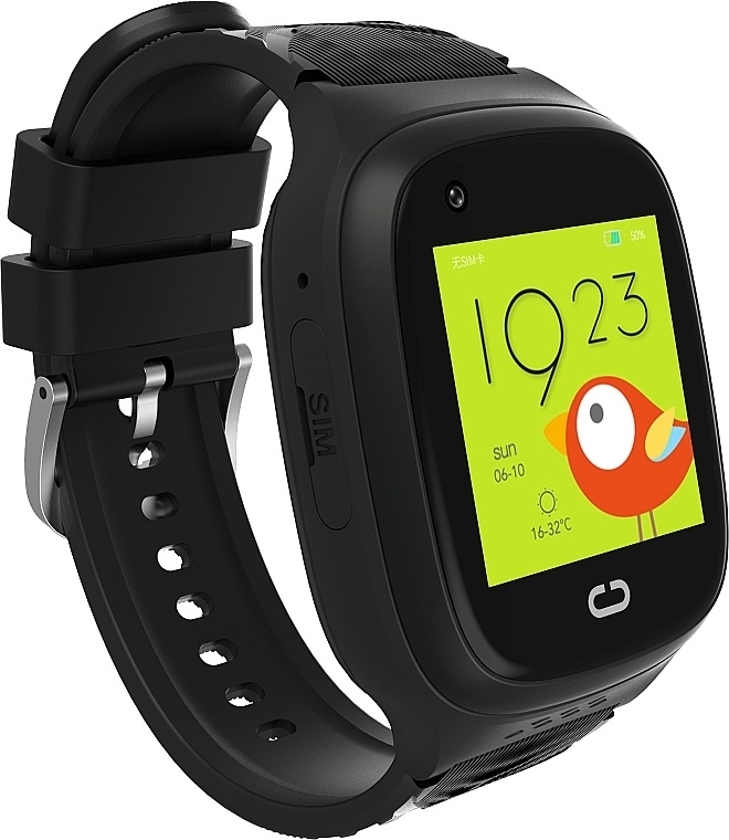 Smartwatch für Kinder schwarz - Garett Smartwatch Kids Rock 4G RT  — Bild N3