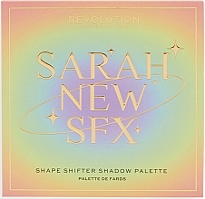 Eyeshadow Palette - Makeup Revolution X Sarah New SFX Shape Shifter Eyeshadow Palette — Bild N1