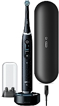 Elektrische Zahnbürste schwarz gepunktet - Oral-B iO Series 10 Black — Bild N1