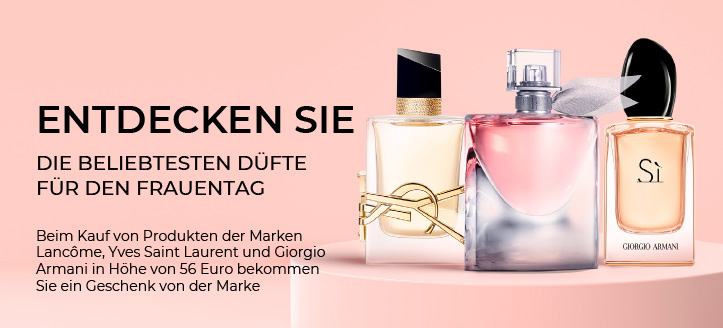 Sonderaktion von Yves Saint Laurent und Giorgio Armani