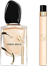 Giorgio Armani Si  - Duftset (Eau de Parfum 50ml + Eau de Parfum 10ml)  — Bild N3