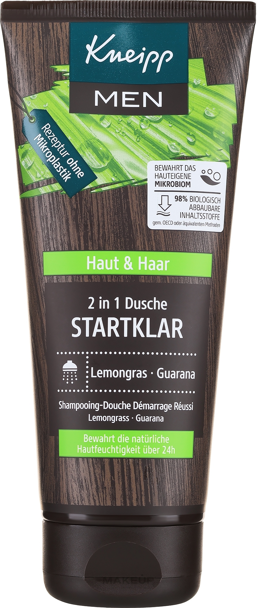 2in1Shampoo & Duschgel - Kneipp Startklar Lemongras Guarana — Bild 200 ml