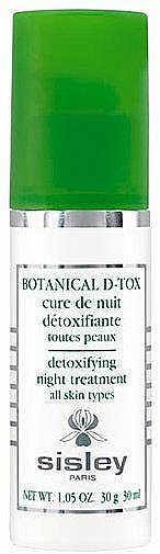 Entgiftende Nachtemulsion für das Gesicht - Sisley Botanical D-TOX — Bild N1