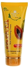 Düfte, Parfümerie und Kosmetik Aufhellende Gesichts- und Halscreme mit Papaya und mattem Finish - TBC Papaya Skin Whitening Cream SPF20