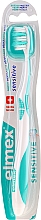 Düfte, Parfümerie und Kosmetik Zahnbürste extra weich Swiss Made türkis - Elmex Sensitive Toothbrush Extra Soft