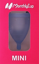 Menstruationstasse mini Blauer Saphir - Menskopp Intimate Care Mini — Bild N1