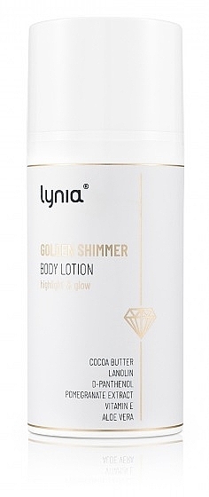 Körperlotion - Lynia Golden Shimmer Body Lotion  — Bild N1