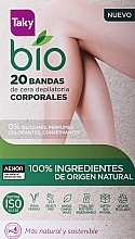 Düfte, Parfümerie und Kosmetik Wachsstreifen zur Körperenthaarung - Taky Bio Natural Body Wax Strips