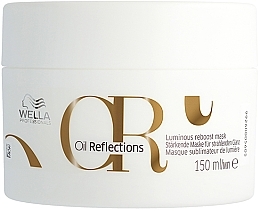 Pflegende Maske für strahlendes und glattes Haar - Wella Professionals Oil Reflections Luminous Reboost Mask — Bild N1
