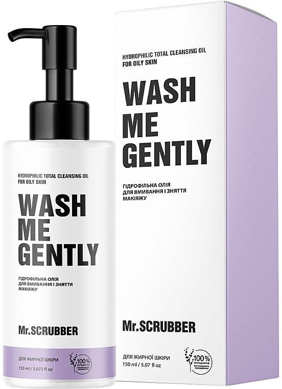 Reinigendes hydrophiles Öl für fettige und problematische Haut - Mr.Scrubber Face Oil — Bild N1