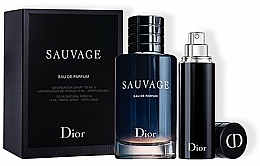 Dior Sauvage Gift Set - Duftset (Eau de Toilette 100ml + Eau de Toilette Mini 10ml)  — Bild N1