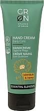 Düfte, Parfümerie und Kosmetik Handcreme für den täglichen Gebrauch mit Ringelblume und Hanf - GRN Essential Elements Calendula&Hemp Hand Cream