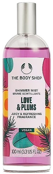 Körperspray - The Body Shop Love & Plums Shimmer Mist — Bild N1