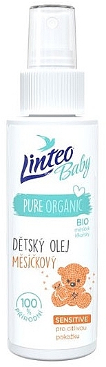 Babyöl mit Ringelblume für den Körper - Linteo Baby Calendula Baby Body Oil — Bild N1