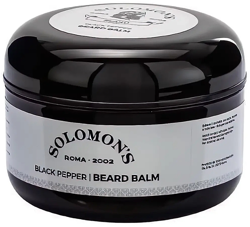 Bartbalsam Schwarzer Pfeffer - Solomon's Beard Balm Black Pepper — Bild N1