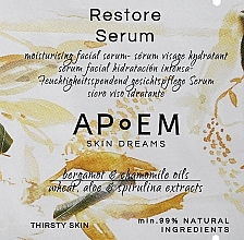 GESCHENK! Gesichtsserum - APoEM Restore Super Moisturizing Serum  — Bild N1