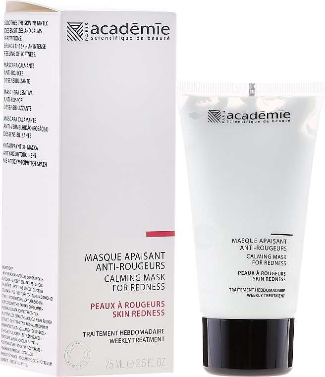 Beruhigende Gesichtsmaske gegen Rötungen - Academie Visage Calming Mask for Redness — Bild N1