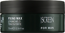 Modellierwachs mit starkem Halt für Männerhaar - Screen For Man Fixing Wax — Bild N1