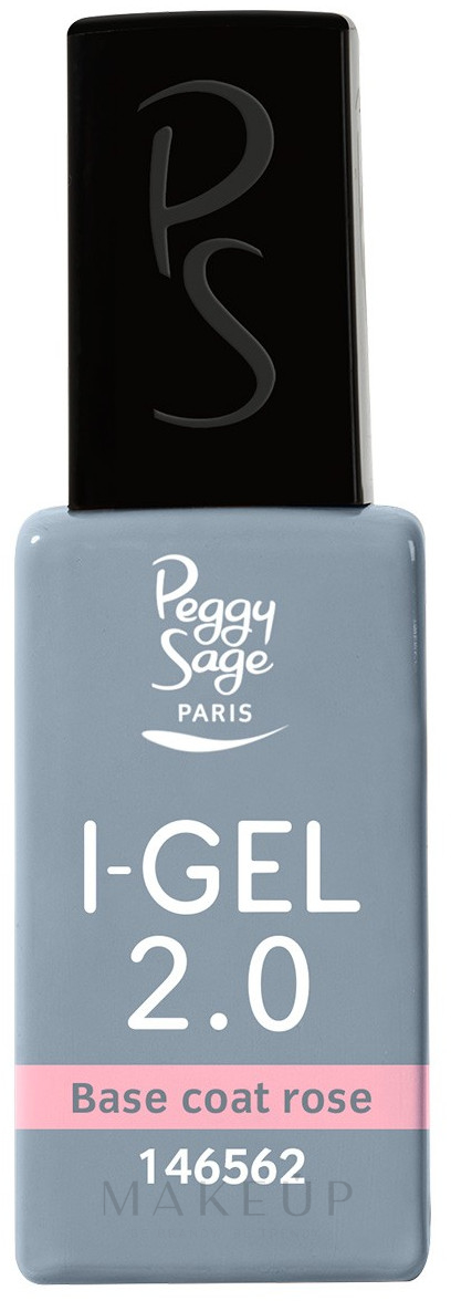 Nagelunterlack - Peggy Sage I-GEL 2.0 UV&LED Base Coat — Bild Rose