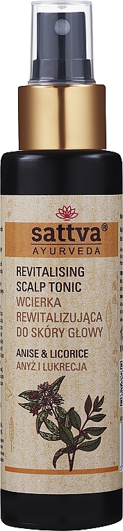 Revitalisierendes Kopfhauttonikum mit Anis und Lakritz - Sattva Ayurveda Revitalising Scalp Tonic — Bild N1