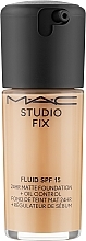 Düfte, Parfümerie und Kosmetik Foundation für das Gesicht - MAC Studio Fix Fluid SPF15 24HR Matte Foundation