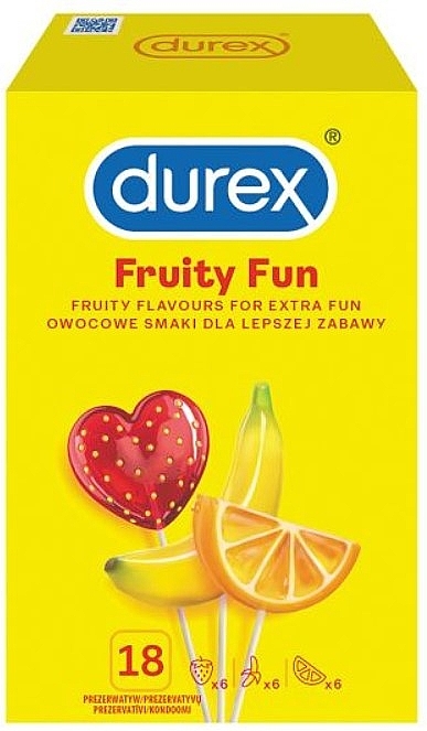 Kondome 18 St. - Durex Fruity Fun — Bild N3