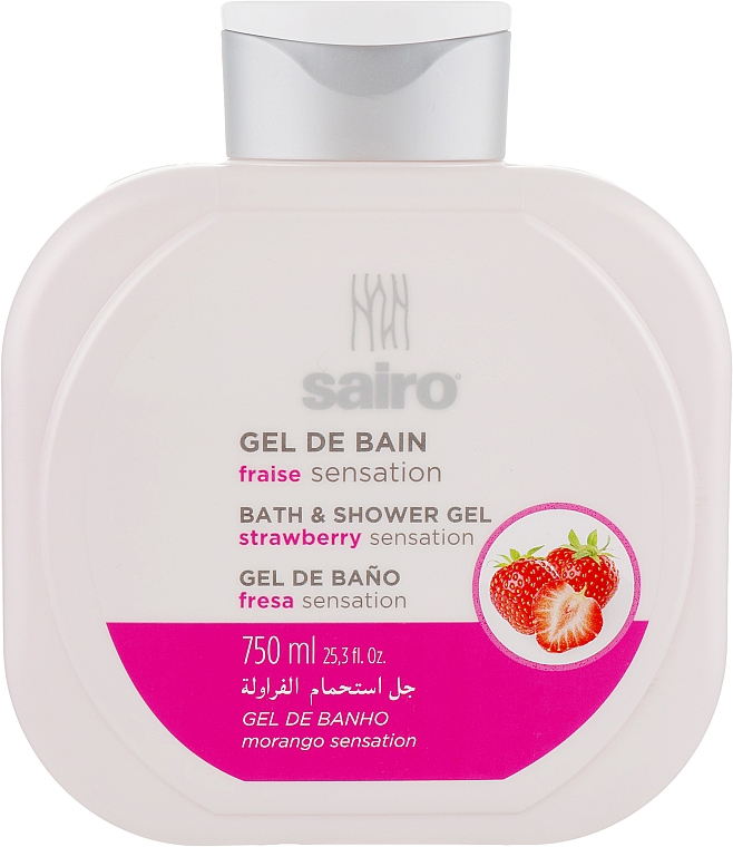 Dusch- und Badegel Erdbeere - Sairo Bath And Shower Gel — Bild N1
