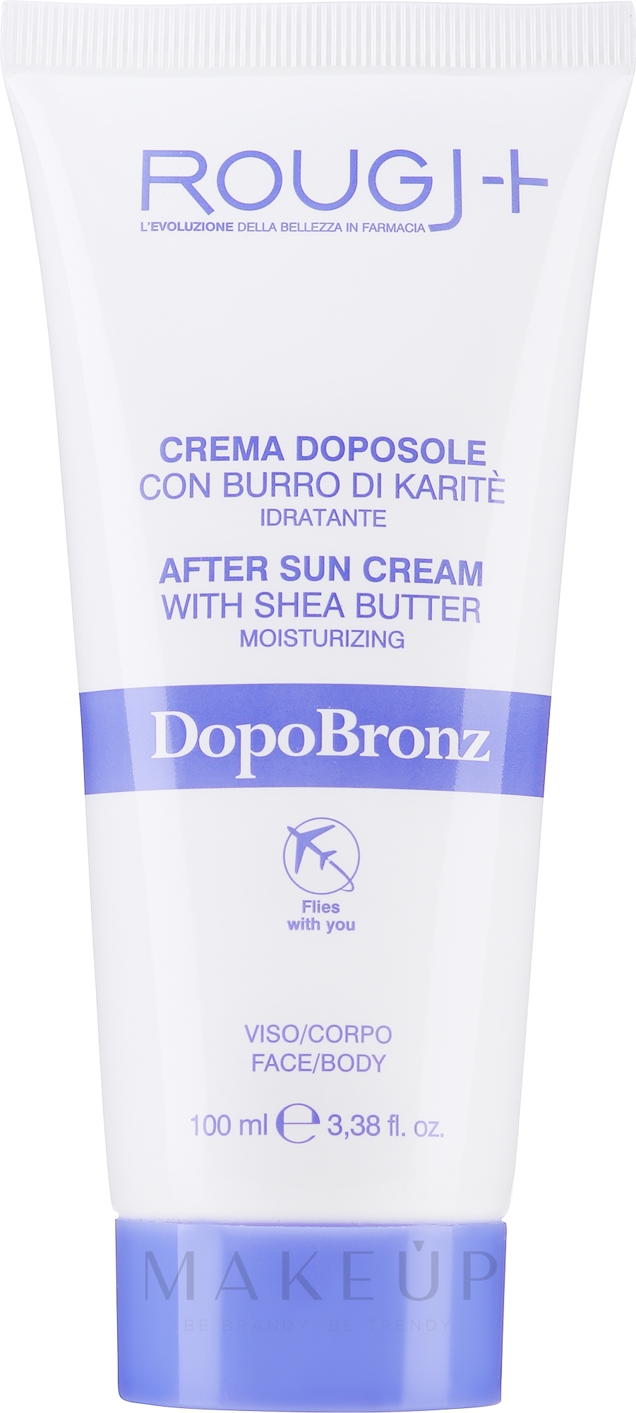 Feuchtigkeitsspendende After Sun Creme - Rougj + DopoBronz Cream — Bild 100 ml
