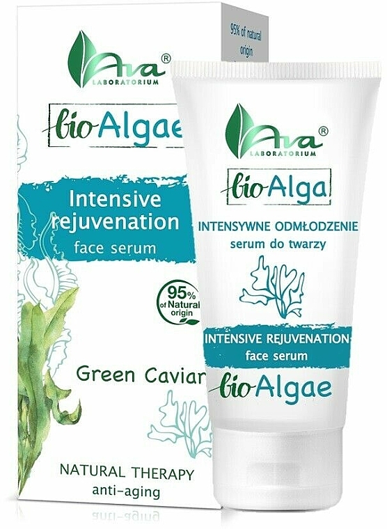 Intensiv verjüngendes Gesichtsserum mit grünem Kaviar - Ava Laboratorium Bio Alga Intensive Rejuvenation Face Seru — Bild N1