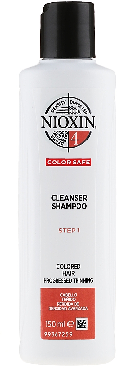 Haarset - Nioxin Hair System System 4 Kit (Shampoo/150ml + Haarspülung/150ml + Haarmaske/40ml) — Bild N2