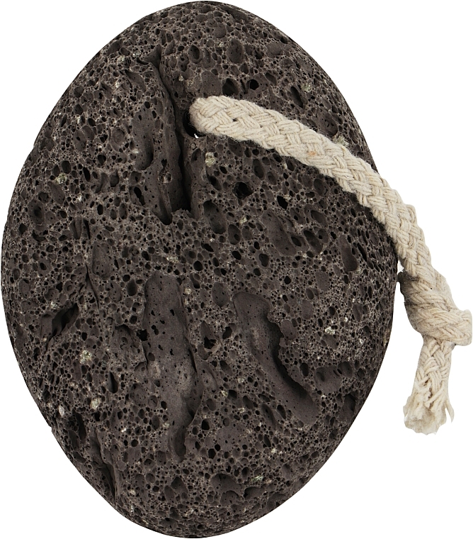 Bimsstein oval schwarz - Kalliston — Bild N5