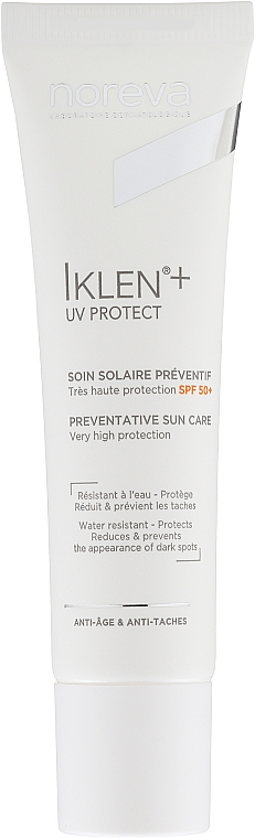 Aktiv schützende Anti-Aging-Sonnencreme gegen Pigmentflecken SPF 50+ - Noreva Iklen+ — Bild N1