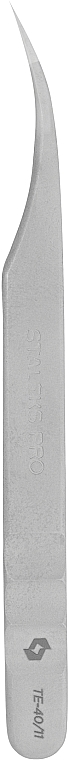 Pinzette für künstliche Wimpern TE-40/11 - Staleks Expert 40 Type 11 — Bild N1