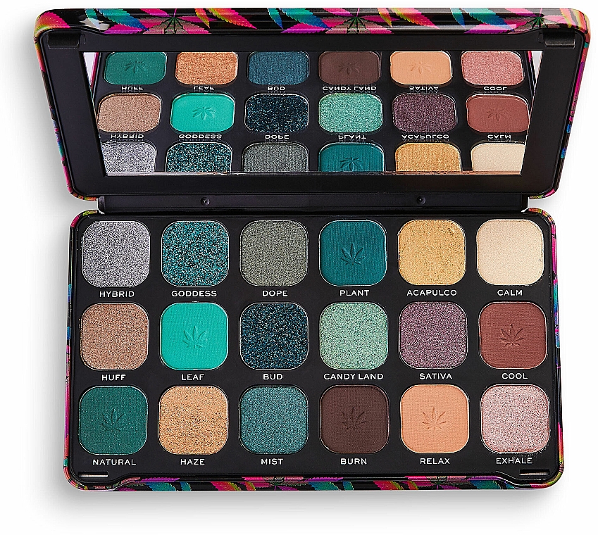 Lidschattenpalette - Makeup Revolution Forever Flawless Chilled Eyeshadow Palette — Bild N3