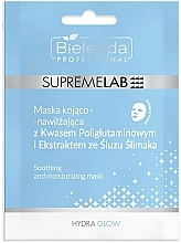 Beruhigende und feuchtigkeitsspendende Maske - Bielenda Professional Supremelab Hydra Glow Soothing And Moisturizing Mask — Bild N1