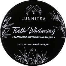 Düfte, Parfümerie und Kosmetik Bambuspuder zur Zahnaufhellung - Lunnitsa Teeth Whitening Powder