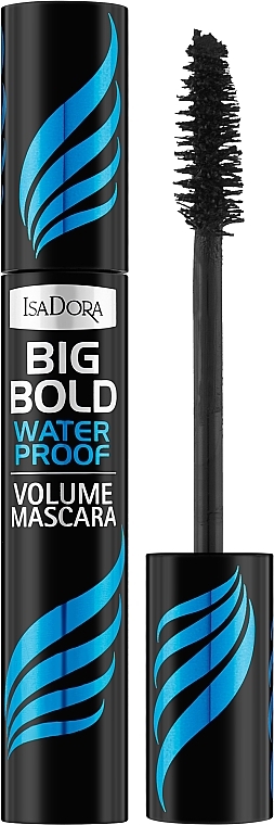 Wasserfeste Wimperntusche für mehr Volumen - IsaDora Big Bold Waterproof Volume Mascara — Bild N1