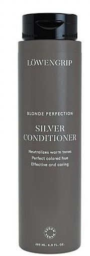 Silberne Haarspülung - Lowengrip Blonde Perfection Silver Conditioner — Bild N1