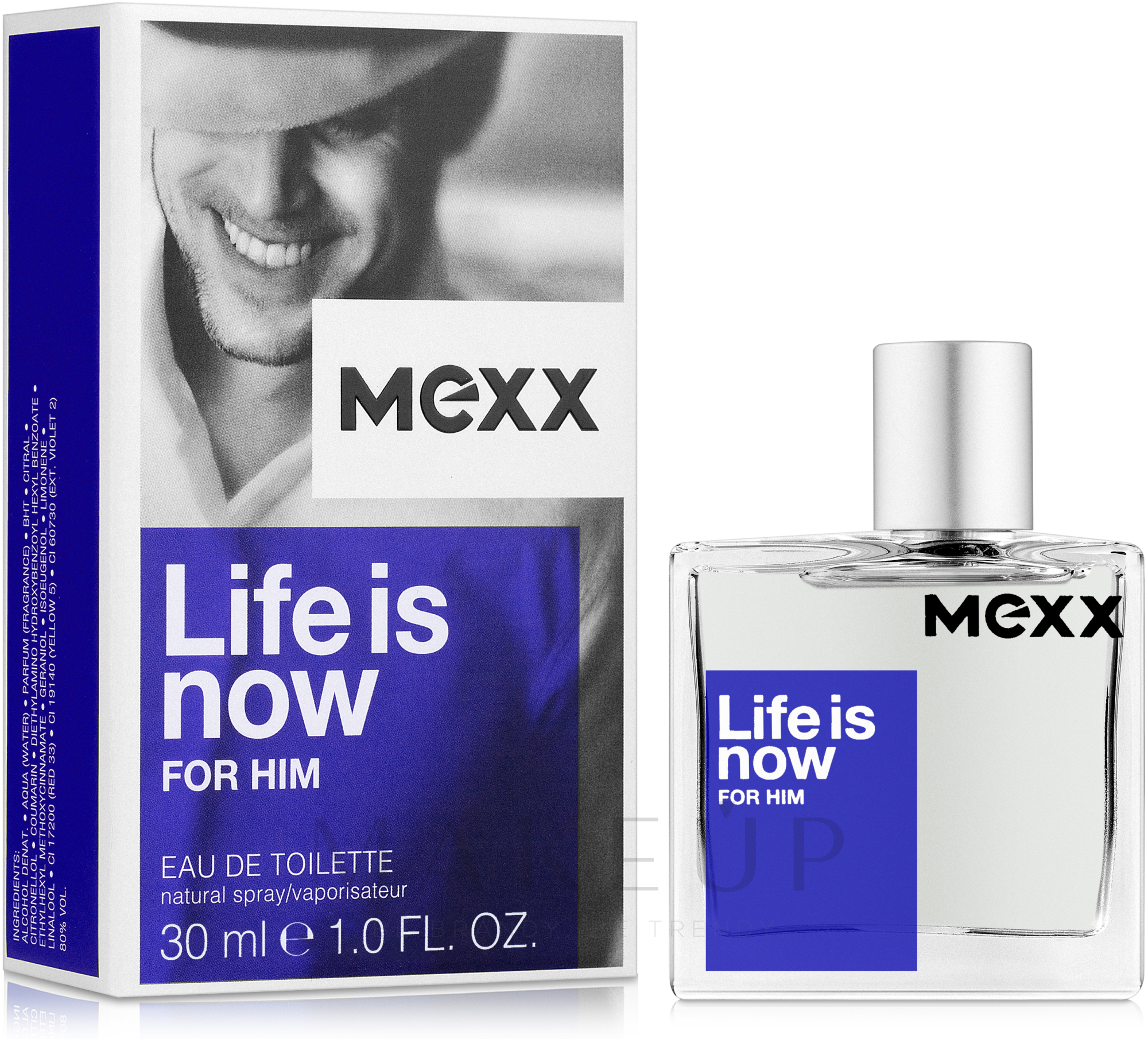 Mexx Life Is Now For Him - Eau de Toilette — Foto 30 ml